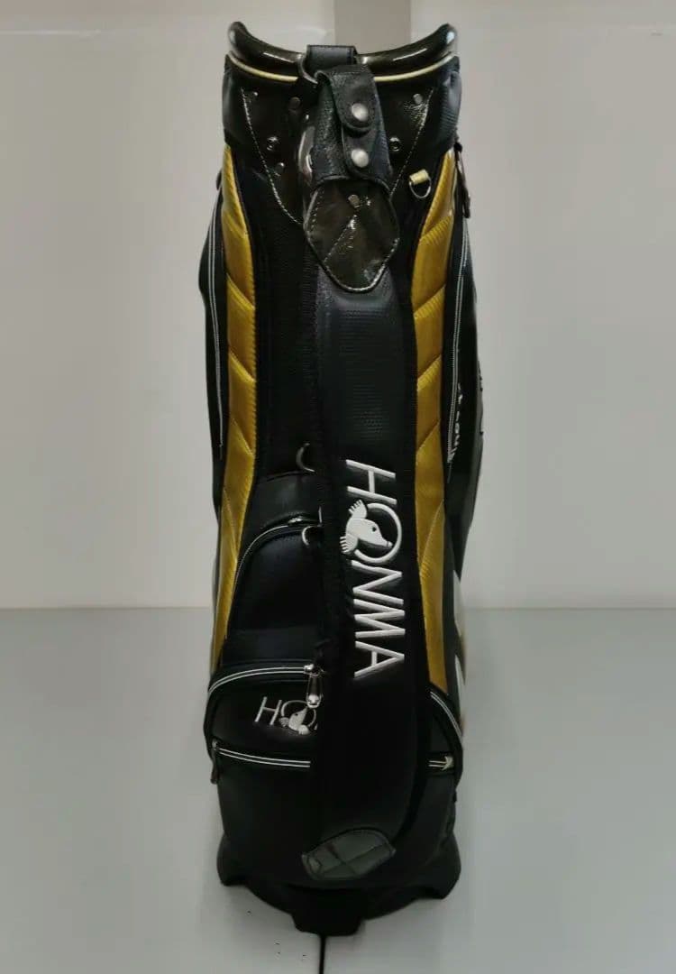 HONMA ホンマ キャディバッグ ゴルフバッグ ブラック/ゴールド