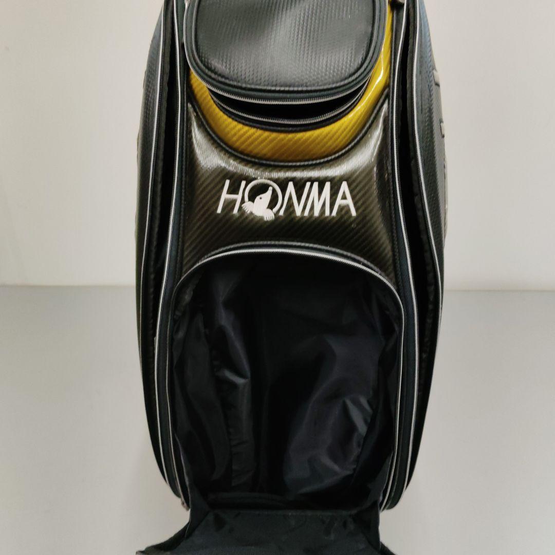 HONMA ホンマ キャディバッグ ゴルフバッグ ブラック/ゴールド