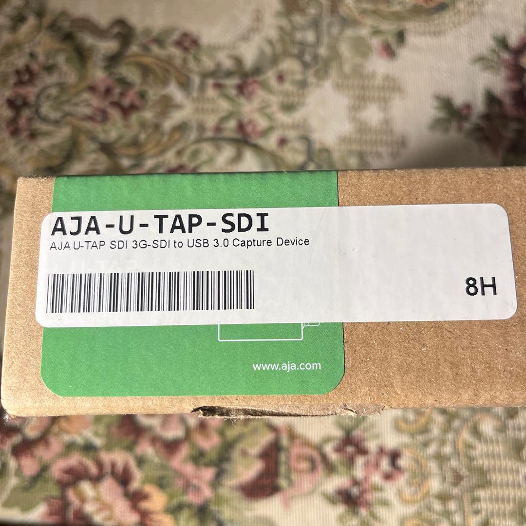AJA U-TAP SDI 3G-SDIキャプチャ