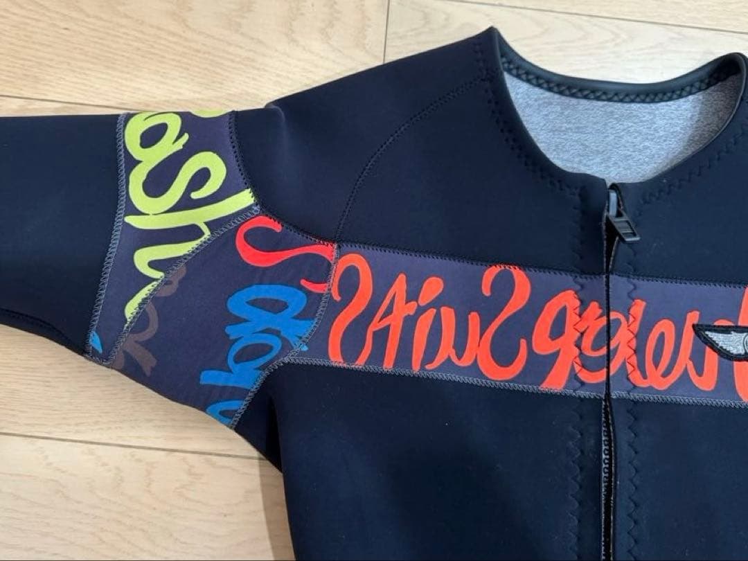 【美品】RASHウェットスーツ 長袖タッパー　L〜XL 2ミリ　ラッシュ