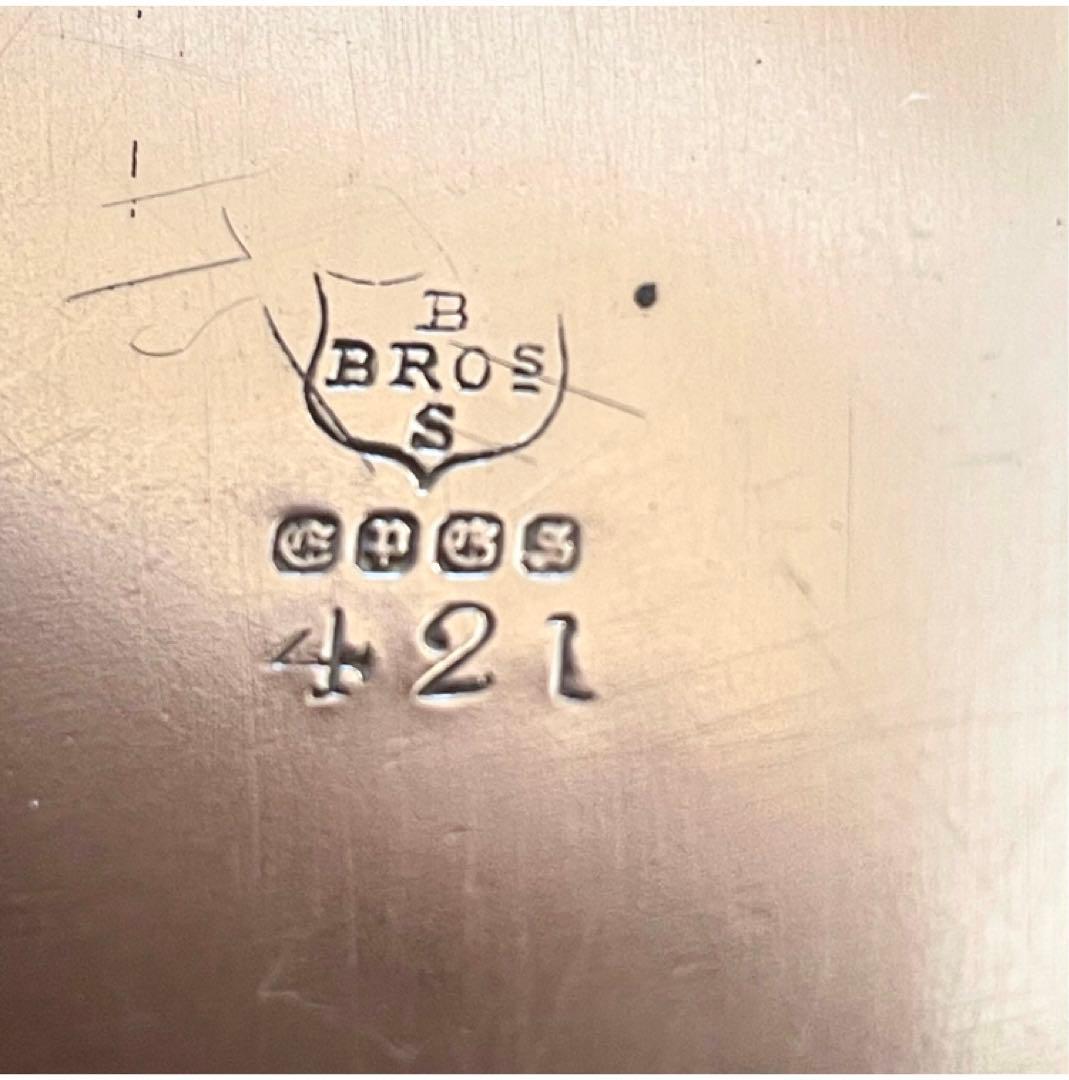 英国　イギリス　アンティーク　ティーセット　シルバープレート　純銀P 銀製品