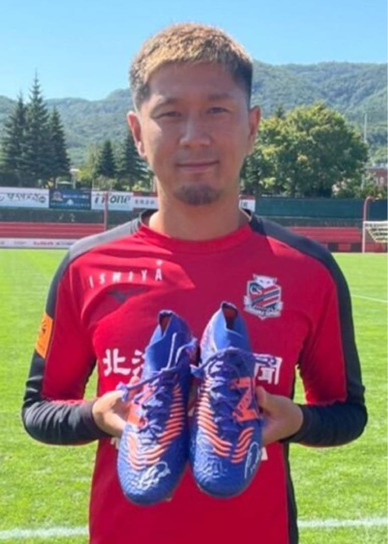 宮澤裕樹 実使用(支給品)スパイク 直筆サイン 北海道コンサドーレ札幌