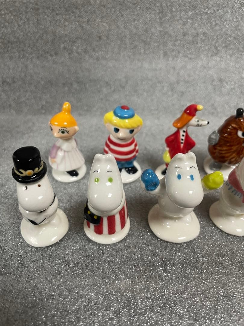 千趣会 ムーミン 陶器製 フィギュア 11種セット 置物 置き物