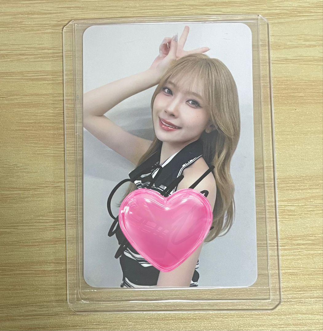 NiziU マユカ 直筆サイン入り フォトカード C賞 トレカ