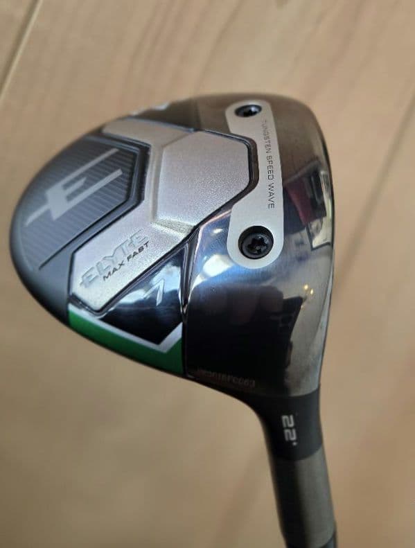 キャロウェイ-エリートMAXFast.Dr.3w.7w　3本組、SR1本付属