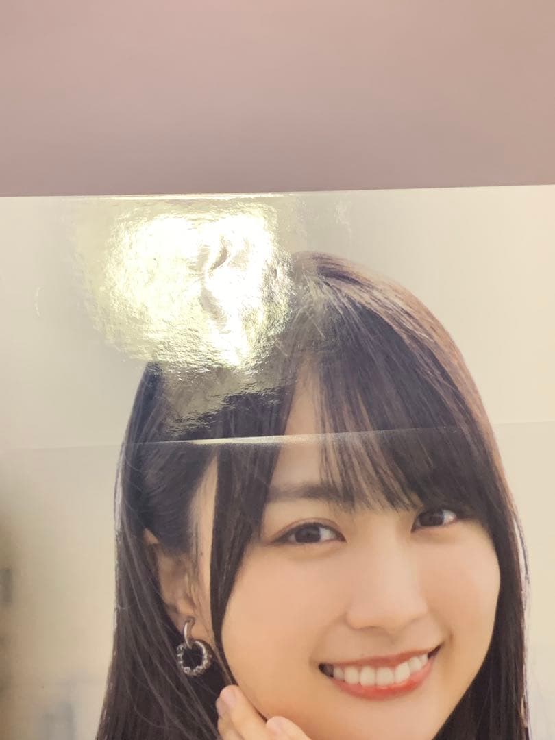 賀喜遥香　ここにはないもの　選抜ver. 直筆サイン入り生写真　乃木坂46