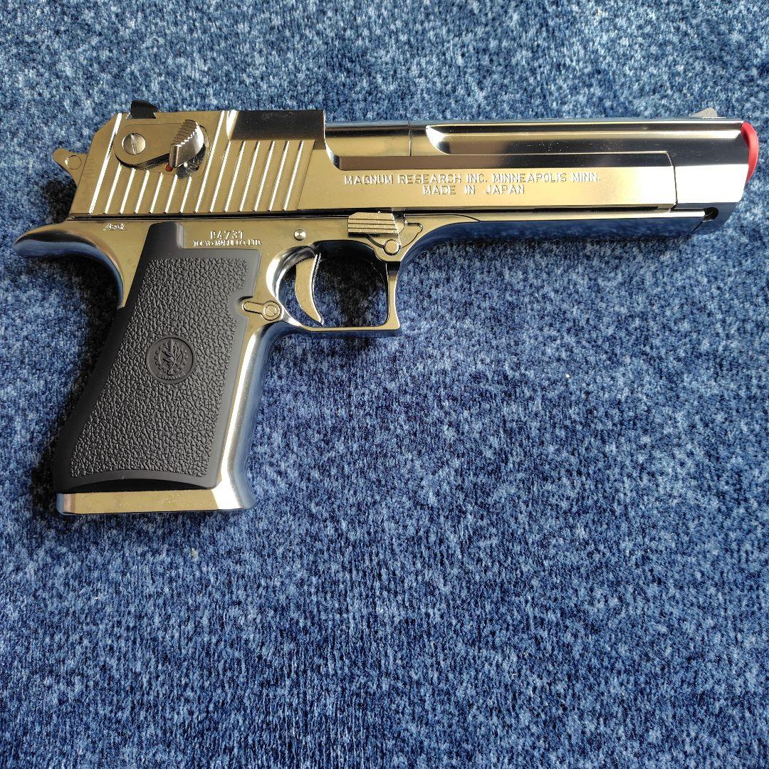 美品　東京マルイ DESERT EAGLE .50AE クロームステンレス