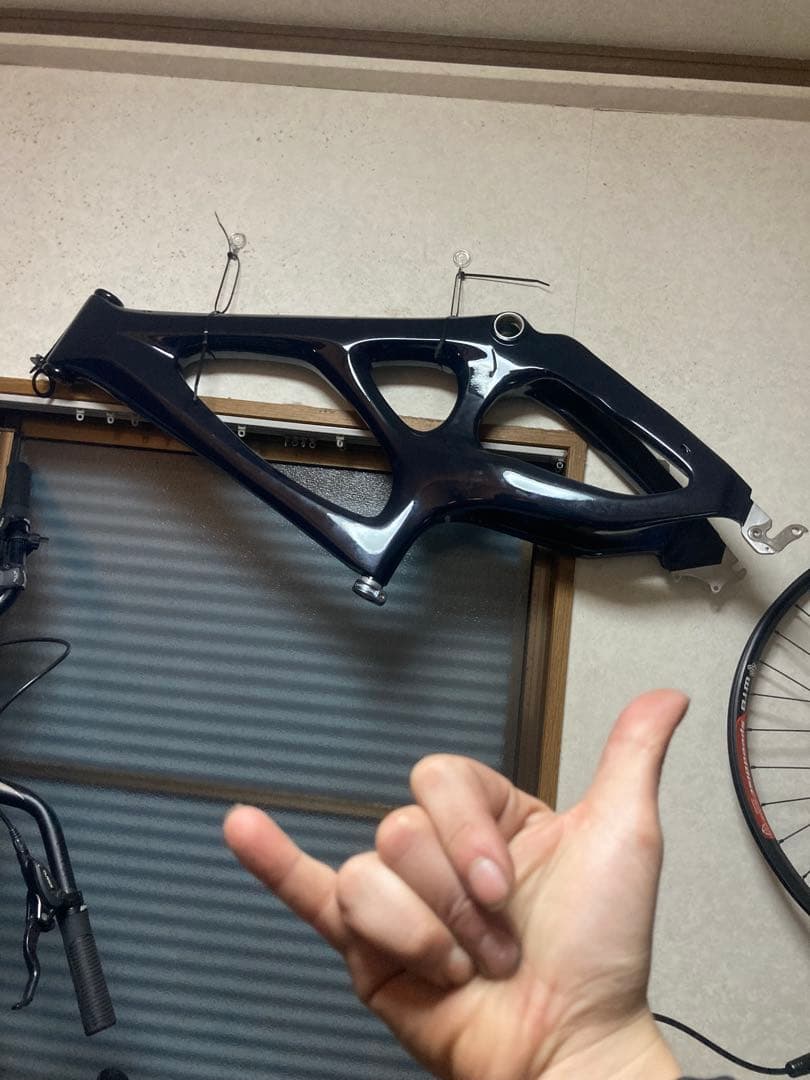 変なチャリのフレーム