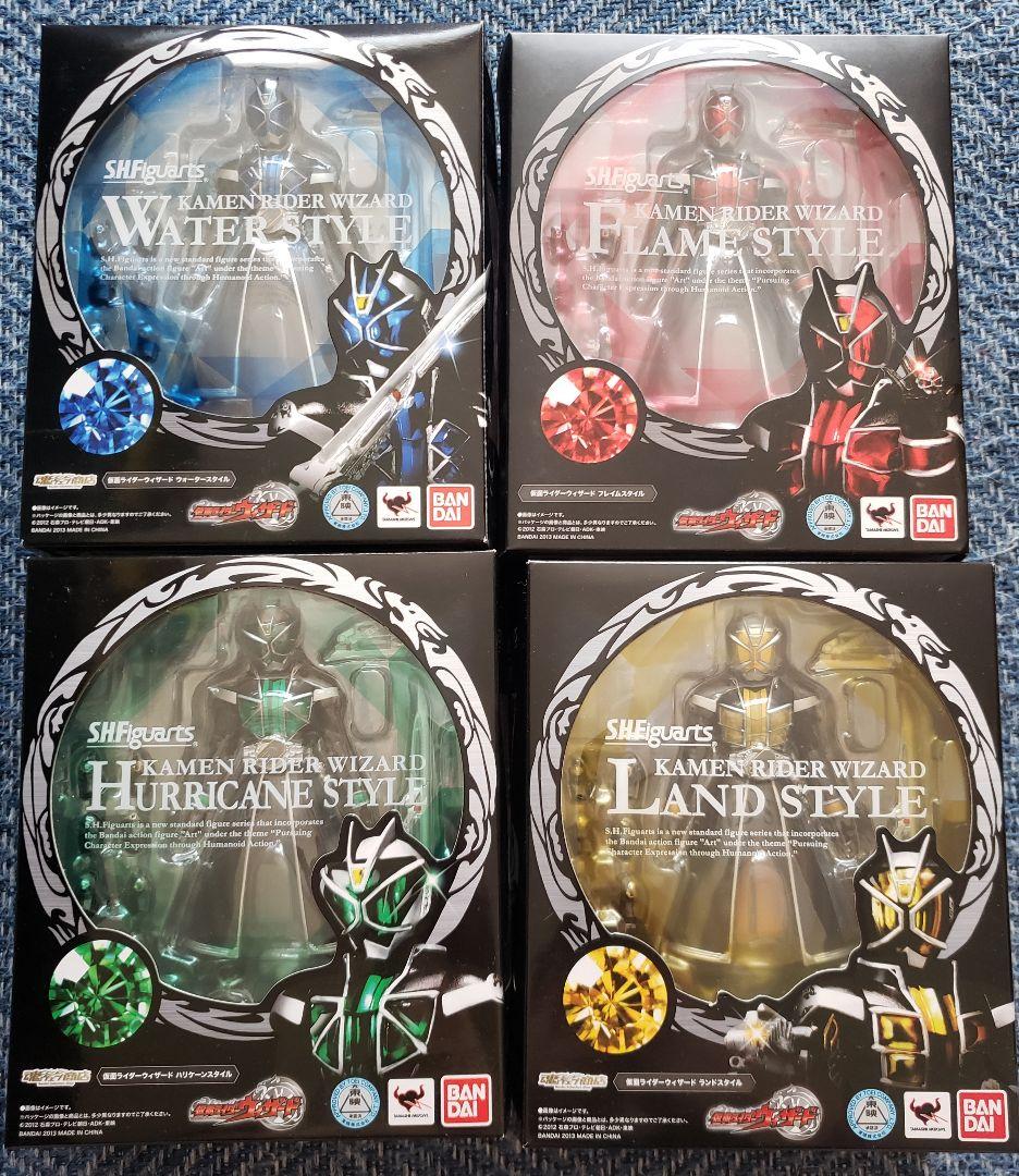 S.H.Figuarts仮面ライダーウィザード4点セット
