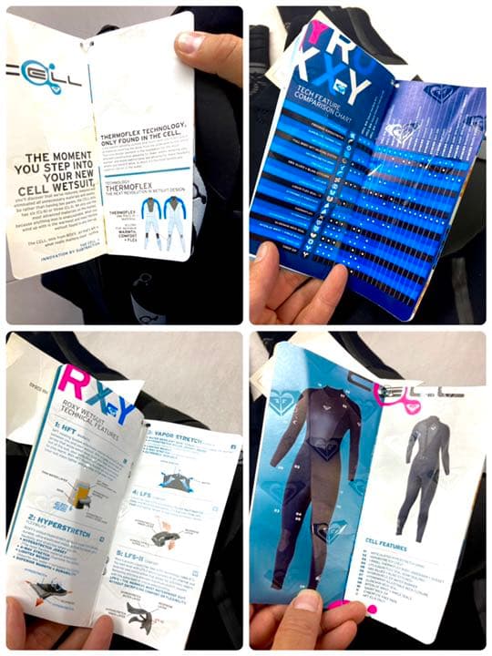 SMサイズ 新品未使用 タグ付 ロキシー ウェットスーツ フルスーツ レディース