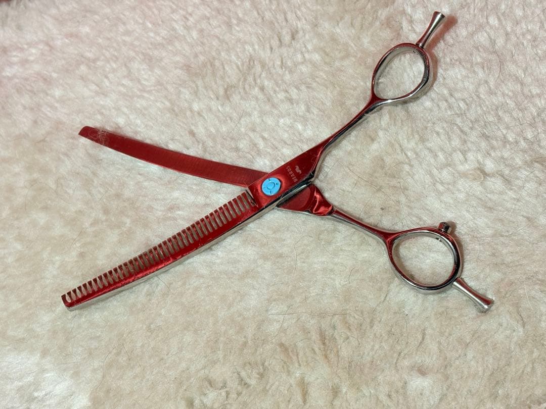 BEARDS トリミング　カーブセニングシザー 7インチ
