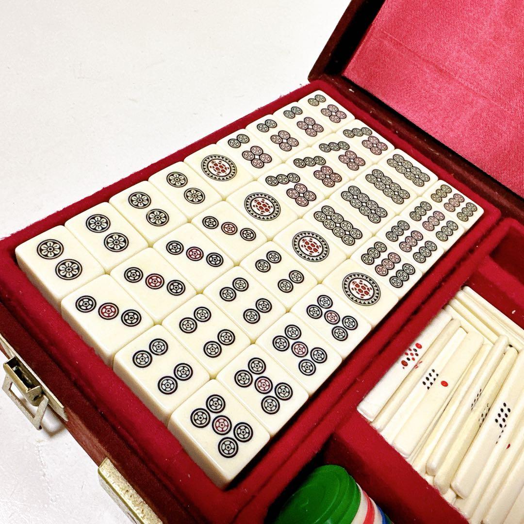 美品 任天堂 役満 特重 亀牌 関東書体 花牌フルバージョン