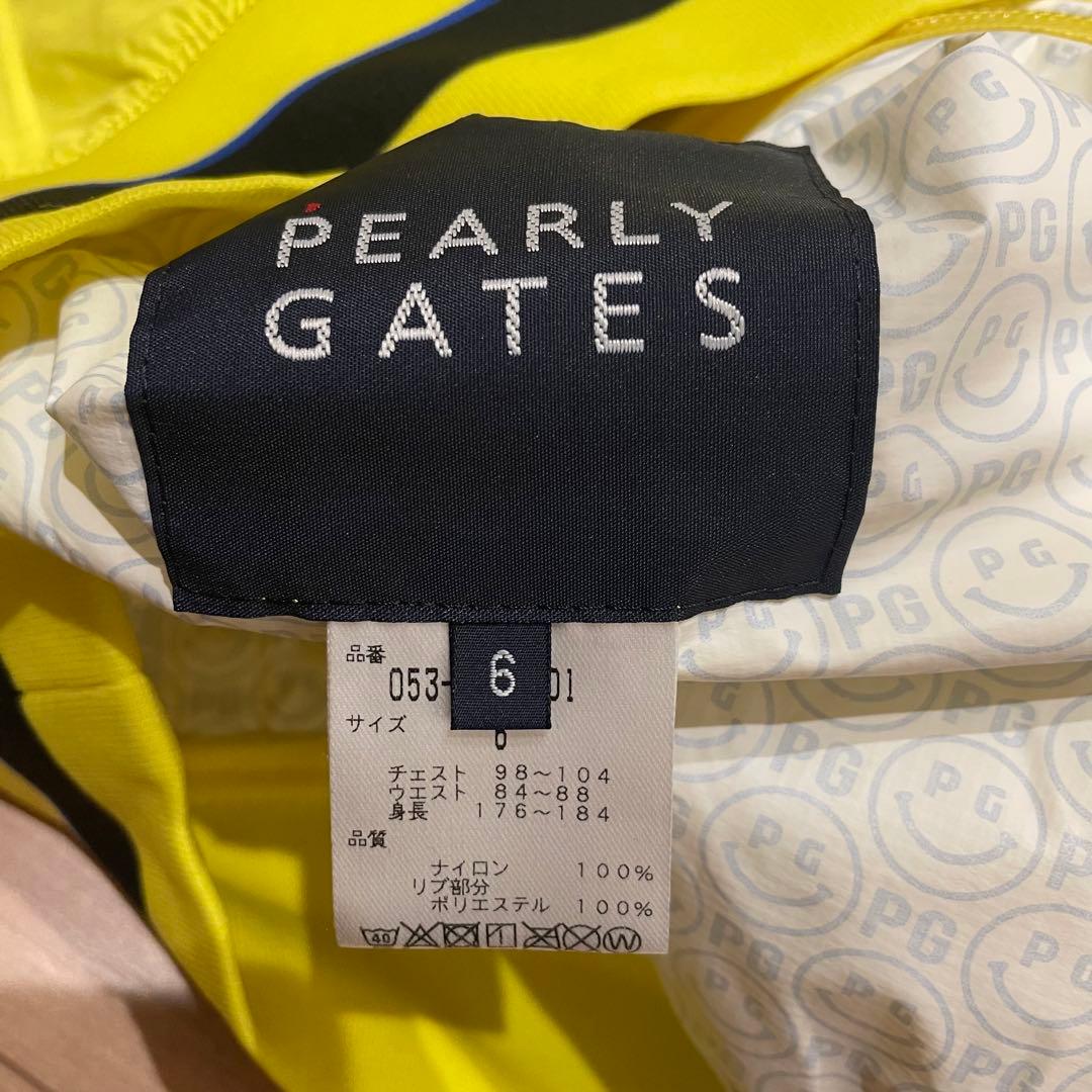 パーリーゲイツ PEARLYGATES ジップジャケット 薄手 イエロー 6