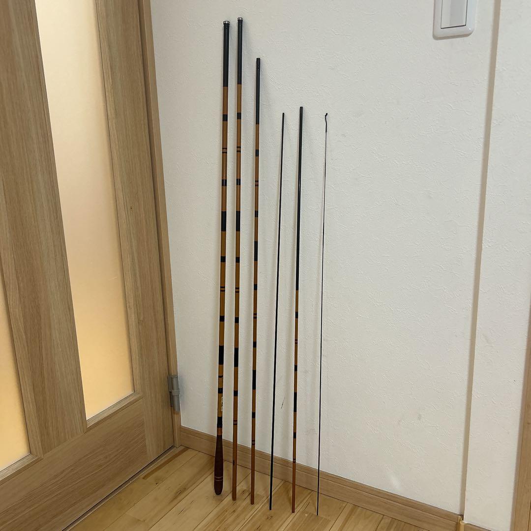 【美品】ヘラ竿 淡月16尺 日暮19尺