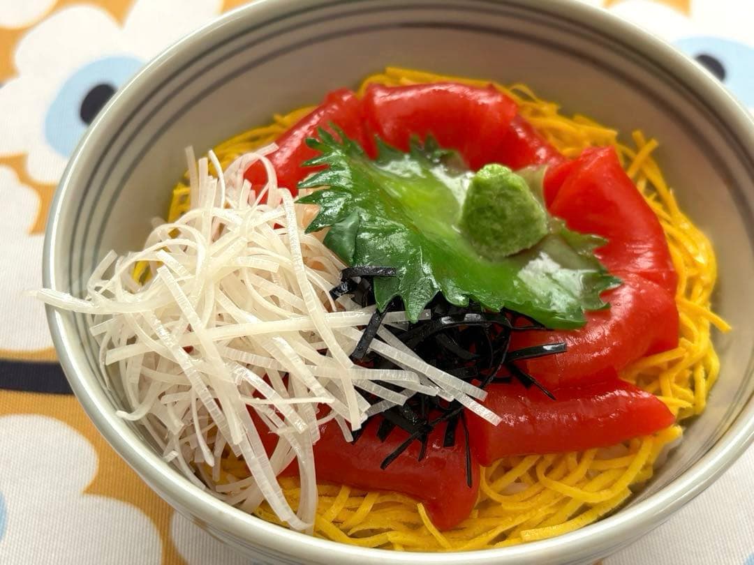 SALE✩.*˚イワサキ・ビーアイ 岩崎(株) 食品サンプル マグロ丼 置物