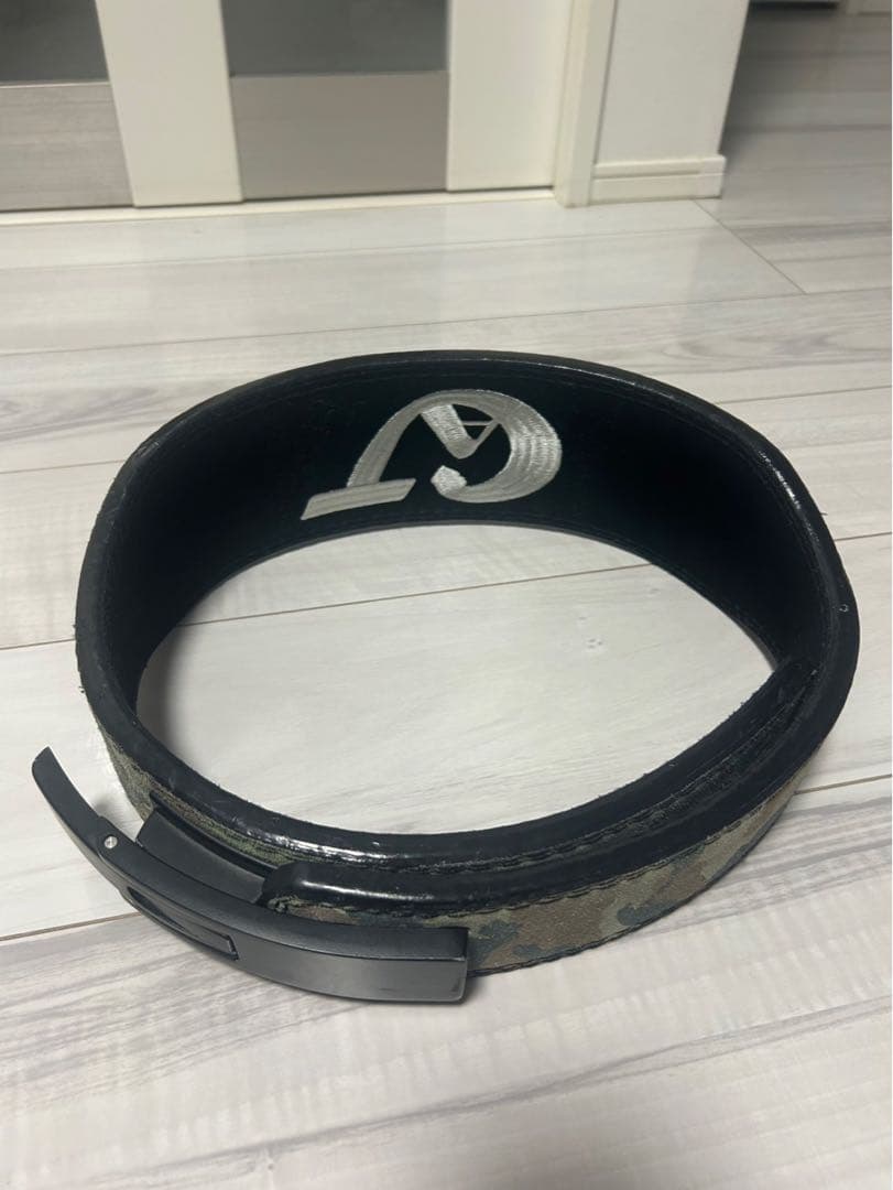 ジュラシック木澤　ジュラシックギア　レザーベルト　サイズL サイン入り