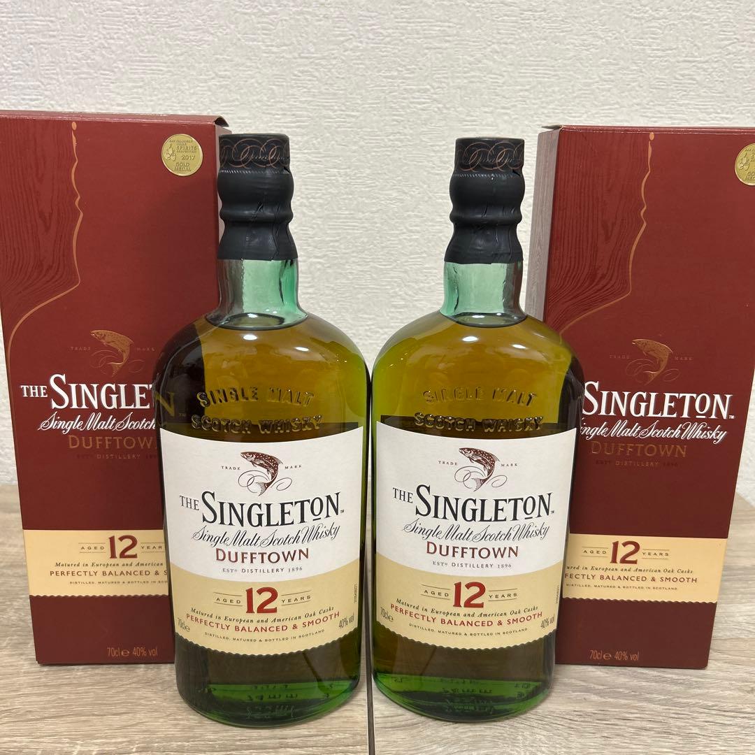 ザ　シングルトン　ダフタウン　12年　700ml×2本
