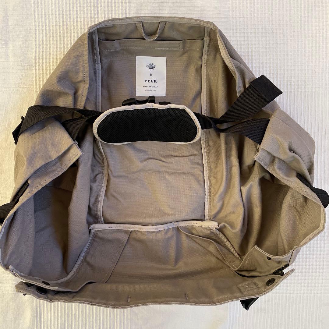 erva エルバ　ドッグスリング アベルト第2世代　ファスナー付　1〜4kg