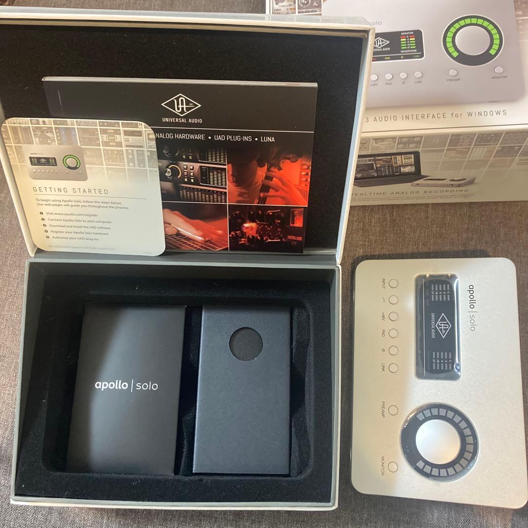 DTM・DAW APOLLO SOLO USB HeritageEdition