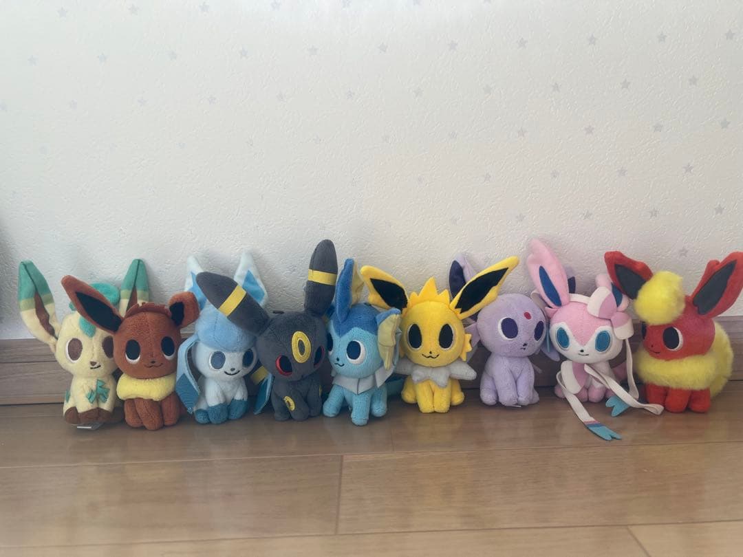 ポケモンセンター　ポケモンタイム　ブイズセット