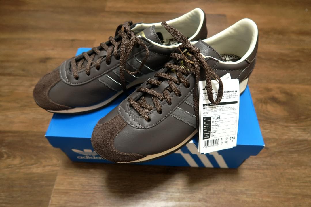 新品・未使用 adidas country OG 27.0cm