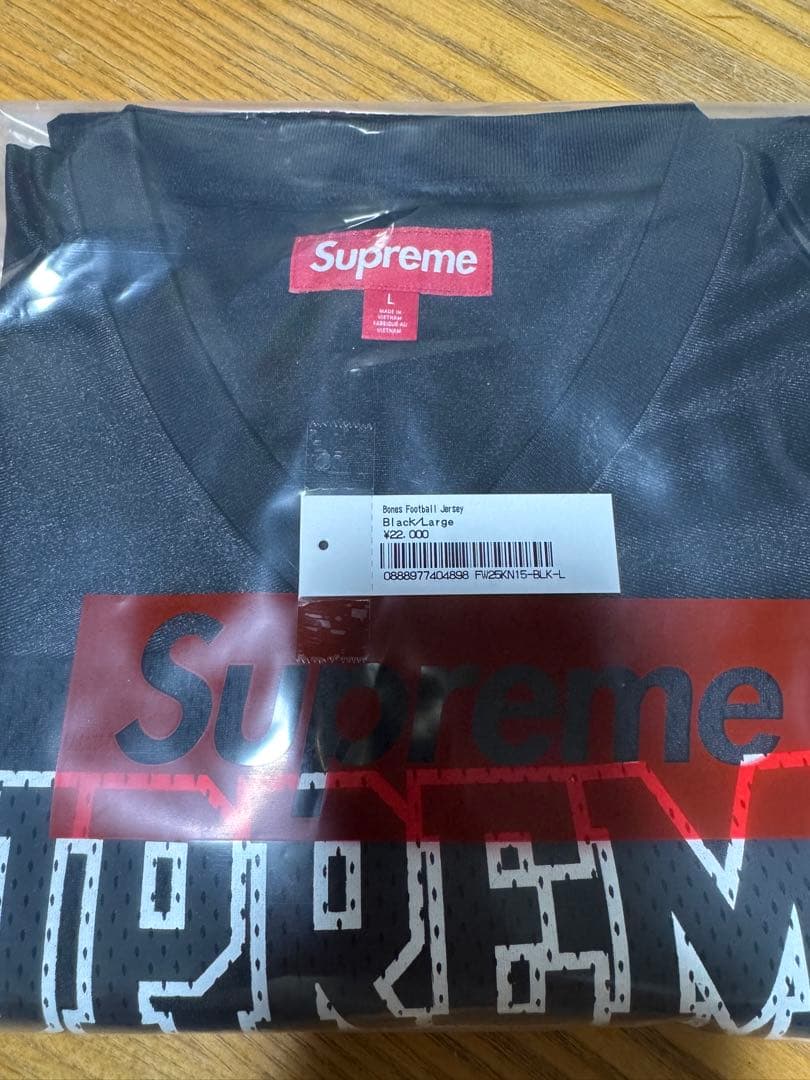 Supreme bones football jersey Ｌサイズ 新品