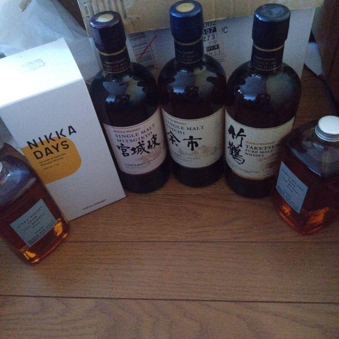 ニッカ DAYS 竹鶴ピュアモルト 余市 宮城峡 フロムザバレル