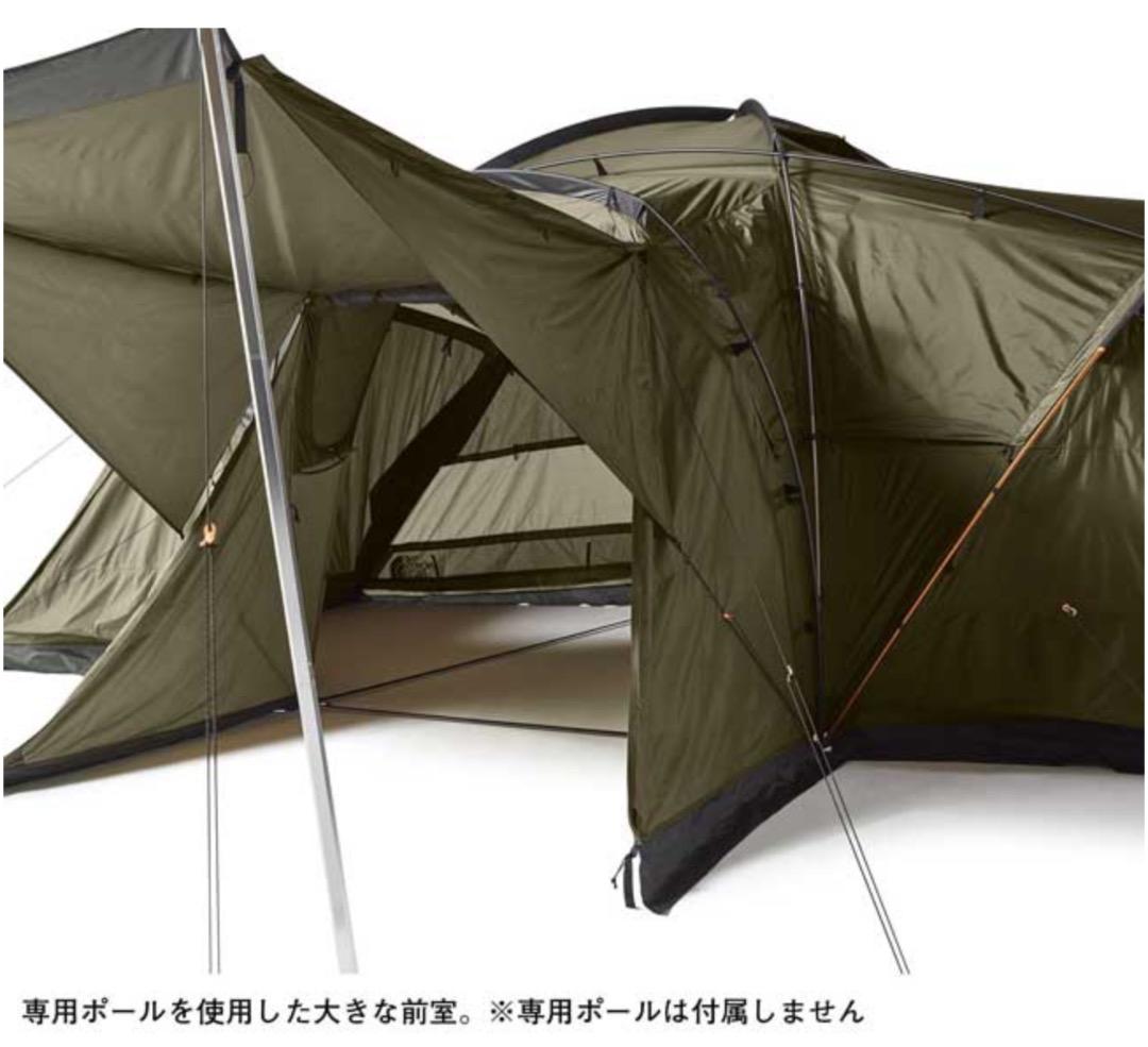 ノースフェイス ノーチラス4×4 インナーテント、ルーフプリント、フットプリント