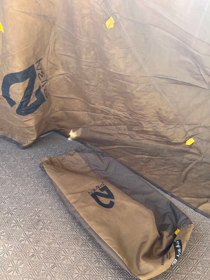 NEMO AURORA STORM 3P おまけタープ付き