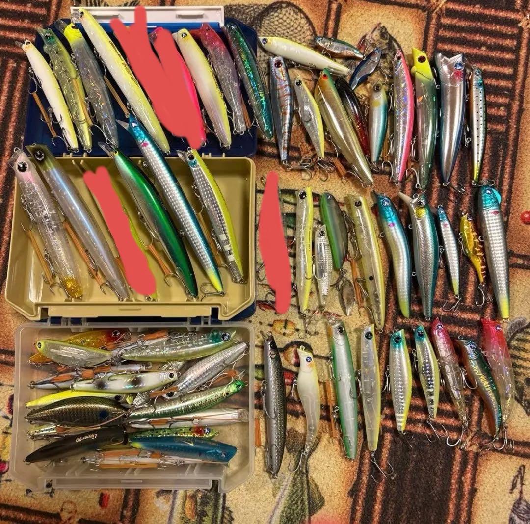 シーバスルアー大量セット（購入前にコメント下さい⚠️ ）※ばら売り対応
