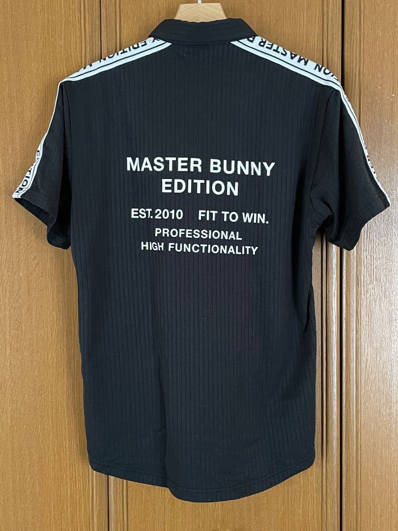 MASTER BUNNY EDITION ポリエステルサッカー 半袖ポロシャツ