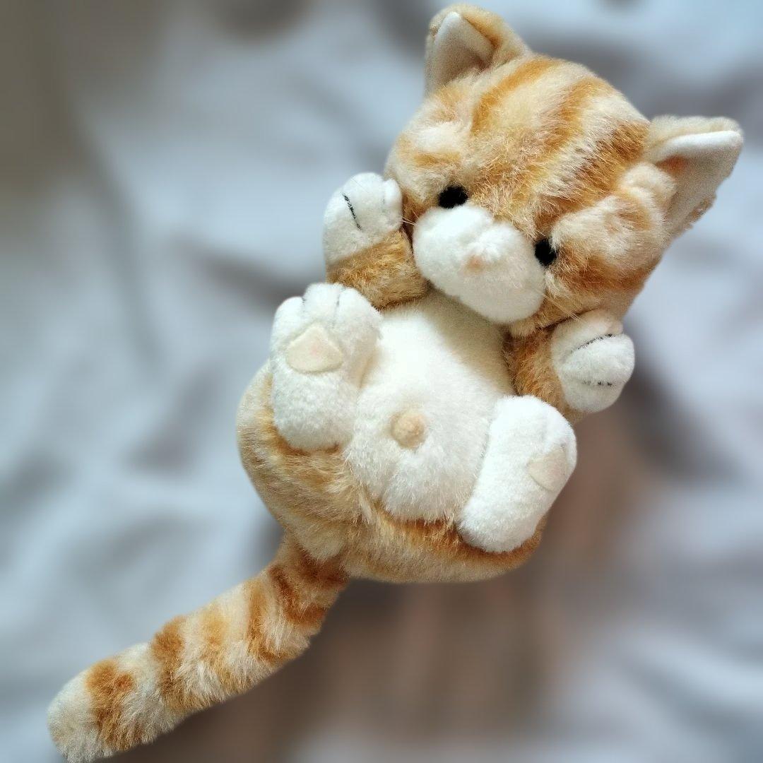 いたずら天使　ファースト社　ぬいぐるみ　猫　ねこ　昭和レトロ　美品