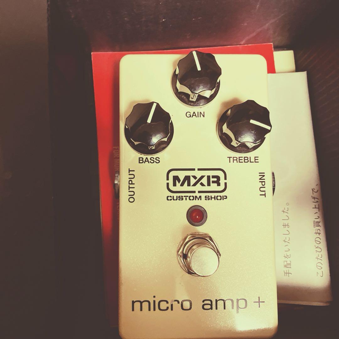 ギター MXR micro amp plus CSP233