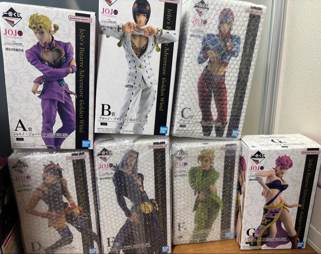 一番くじ ジョジョの奇妙な冒険 フィギュアセット