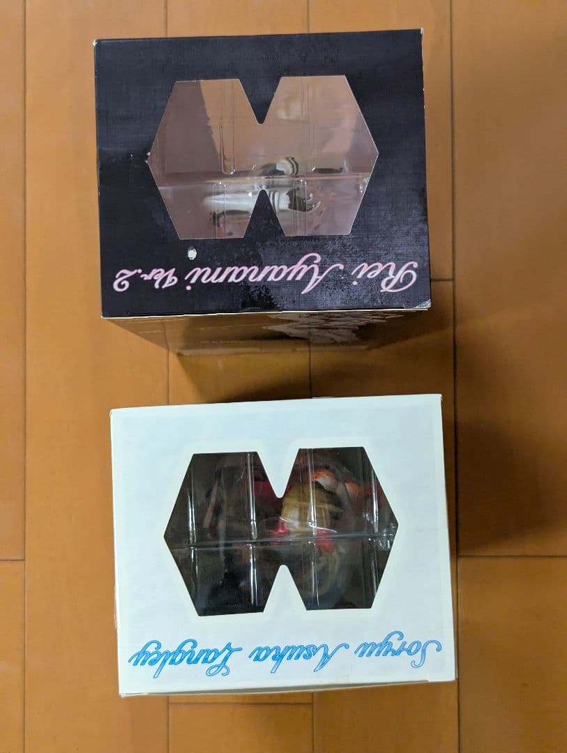 山下しゅんや　アヤナミ Ver.2 & アスカ・ラングレー フィギュアセット