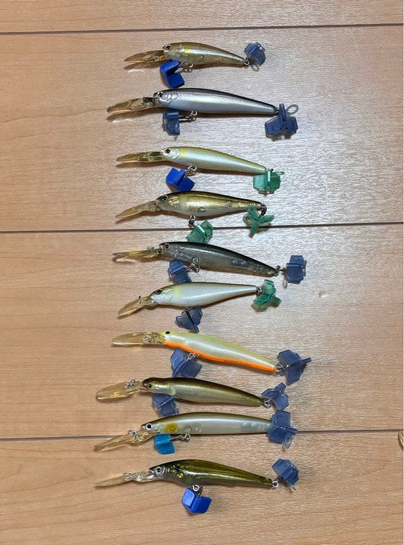 ブラックバス　ルアーセット