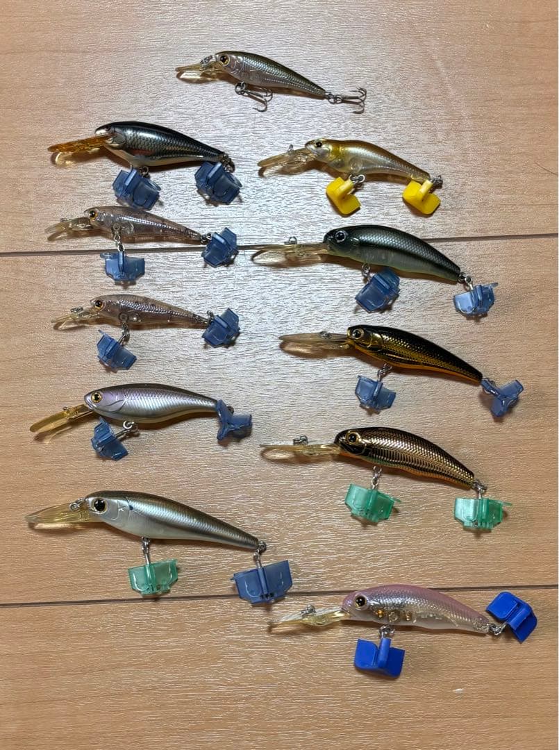 ブラックバス　ルアーセット