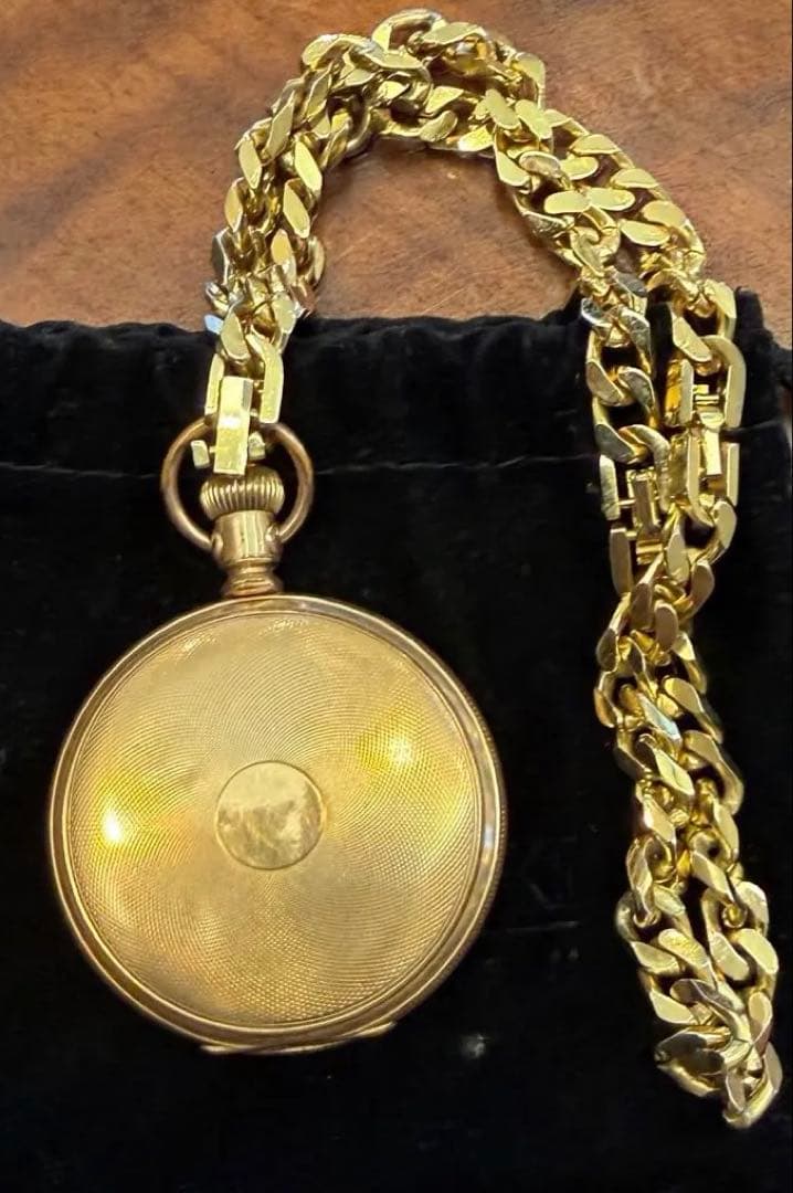 Waltham 懐中時計　稼働中