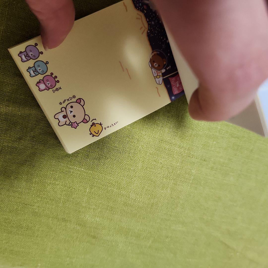 レア　サンエックス　リラックマ　コリラックマ　キイロイトリ　メモ帳セット