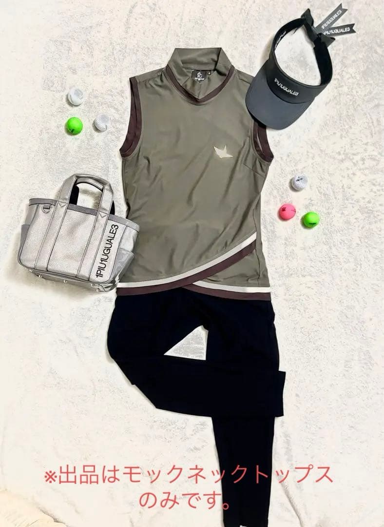 【美品】1PIU1UGUALE3 GOLFウノピュウゴルフ　モックネック