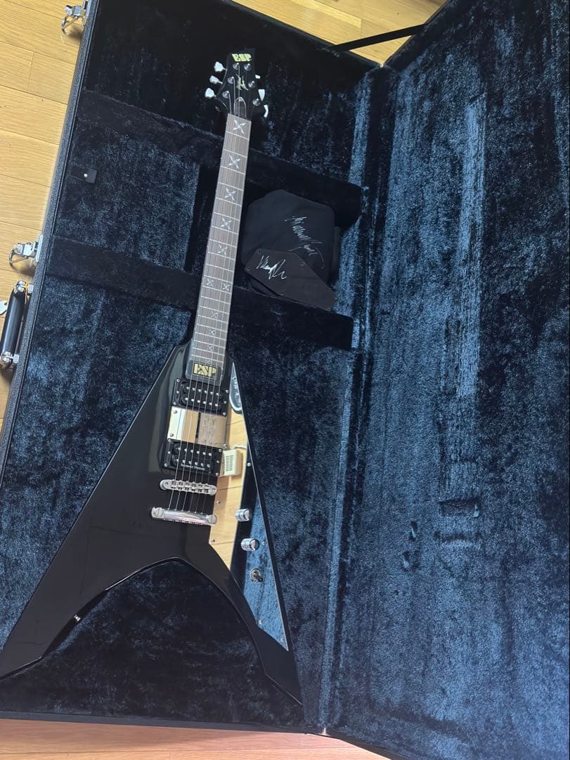 ⭐︎超絶お宝⭐︎ESP⭐︎Ninja マイケルアモットが2002年公演で使用したギター