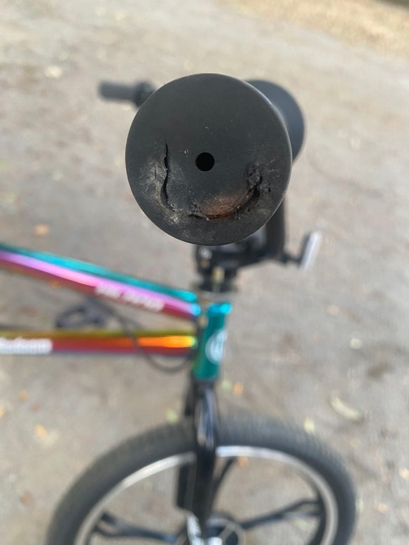 BMX レインボー マルチカラーバイク 20インチ 子供用 大人用 本体