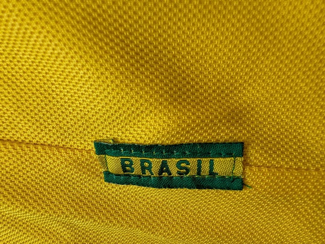 英国製 ビンテージ 1998W杯 ブラジル代表 選手着用モデル ロナルド 名前入