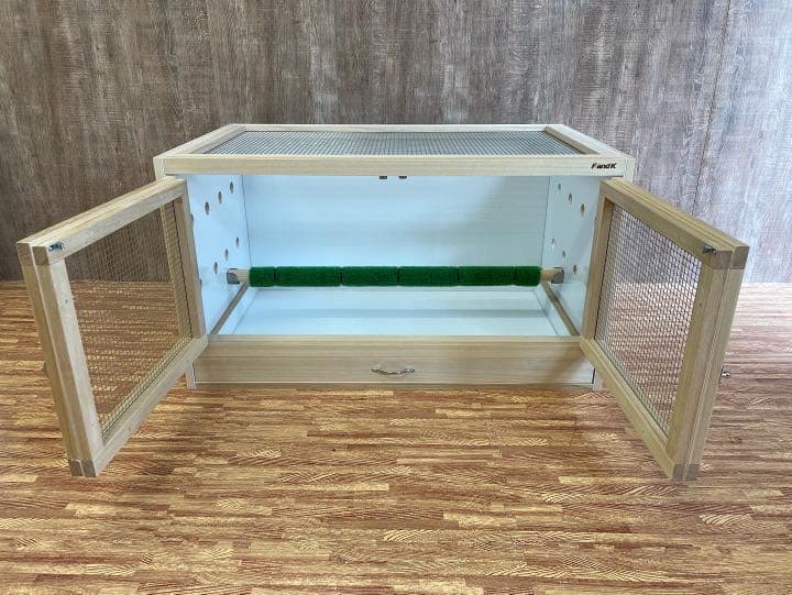 ＦandＫ爬虫類木製ケージ　フクロウケージ