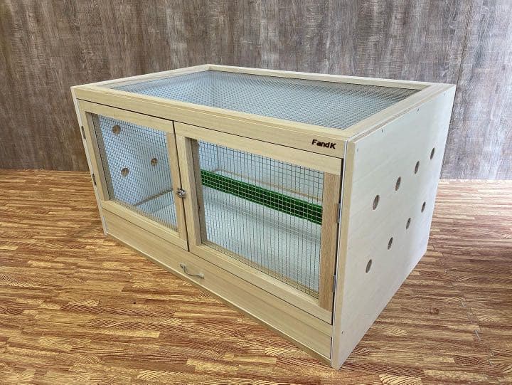 ＦandＫ爬虫類木製ケージ　フクロウケージ