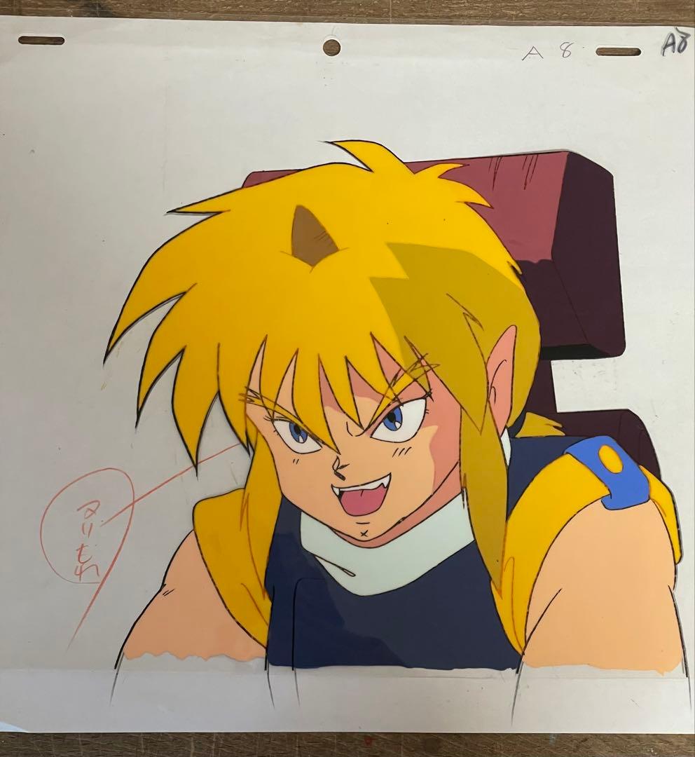 魔神英雄伝ワタル　セル画　虎王　アニメ