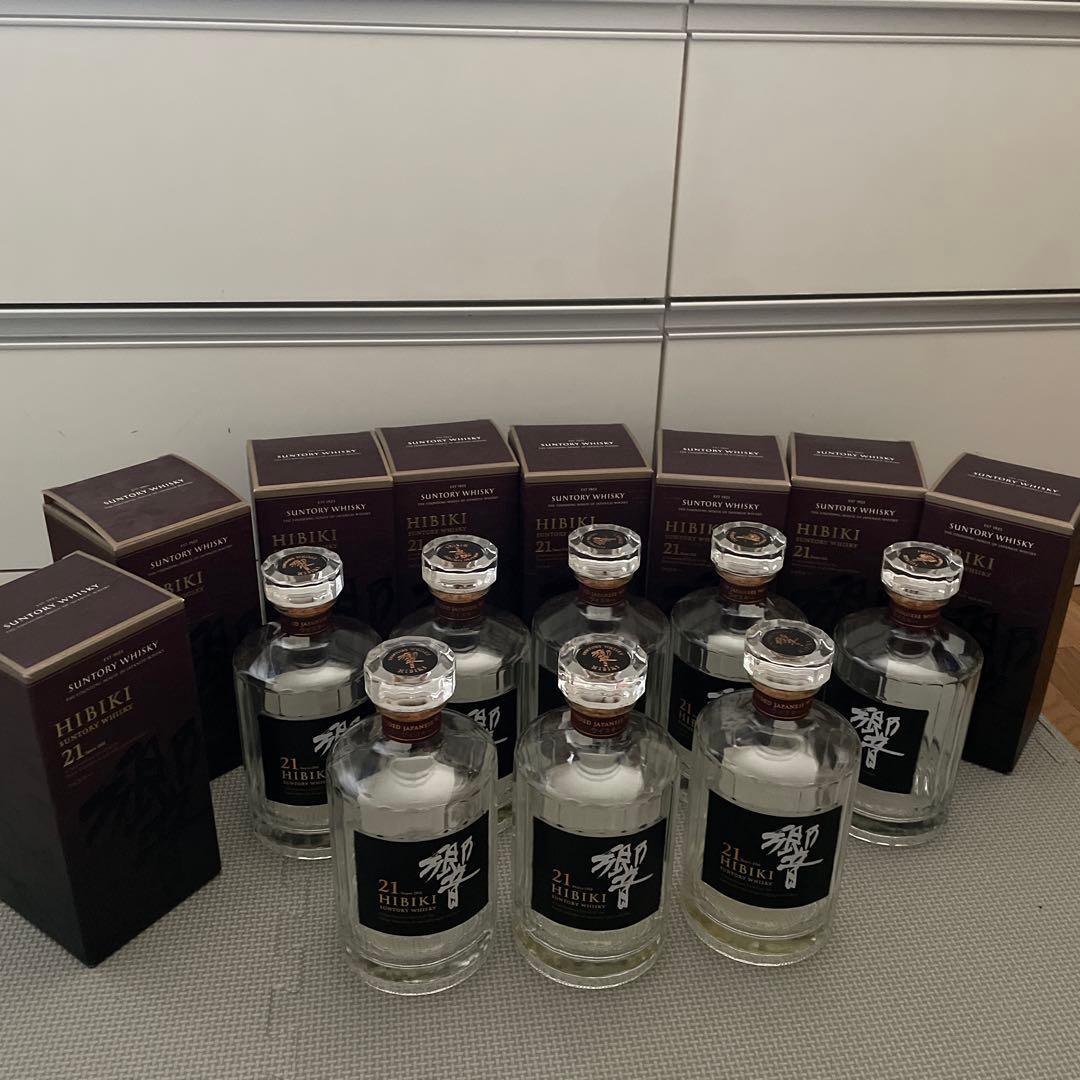 美品　響21年空瓶空箱8本セット