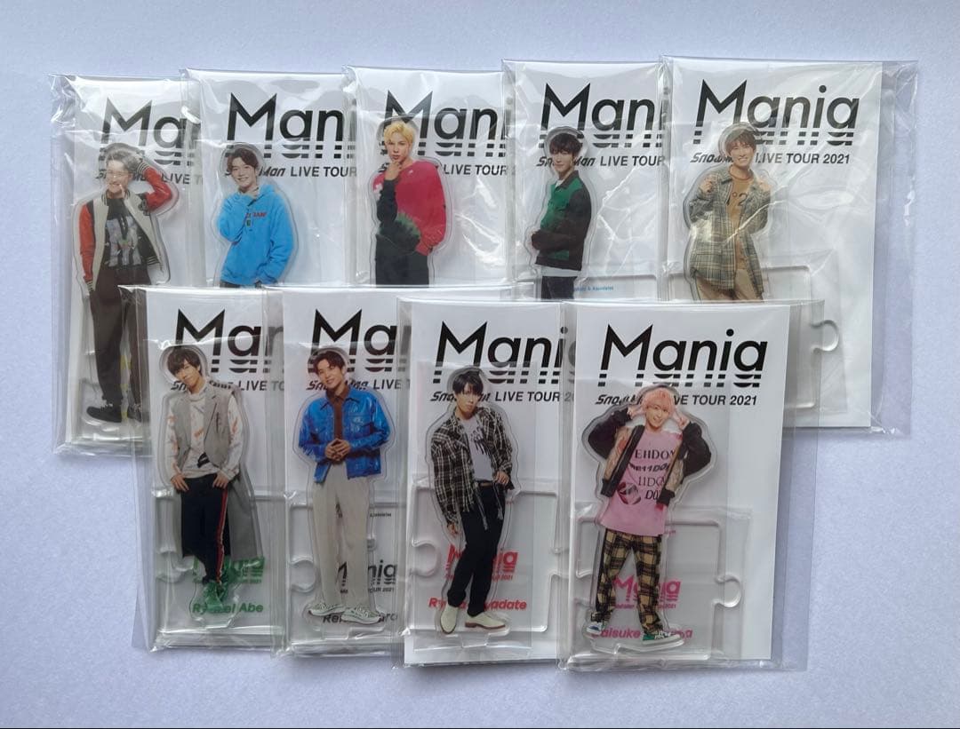  Man アクスタ　Mania 【 まとめ売り 】