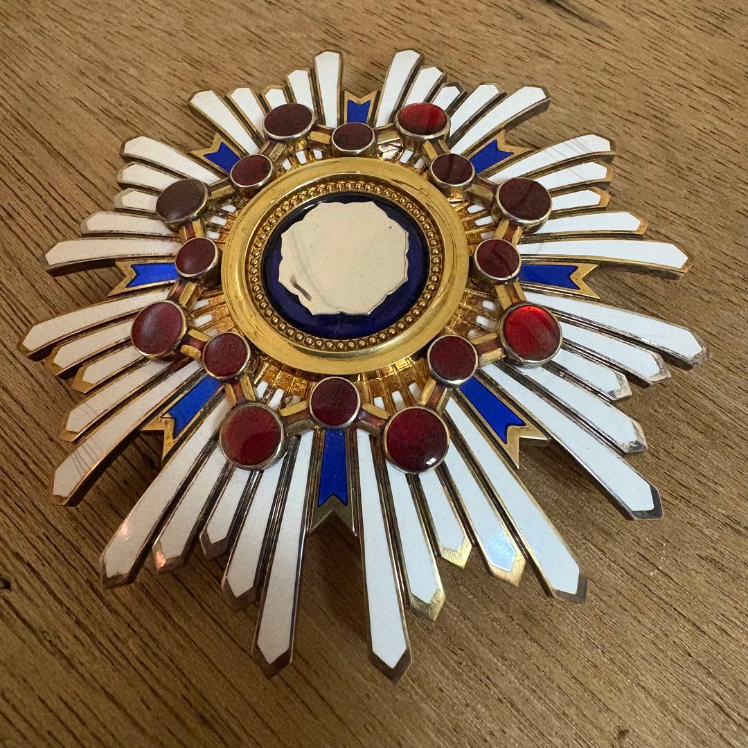 勲章　勲一等瑞宝章