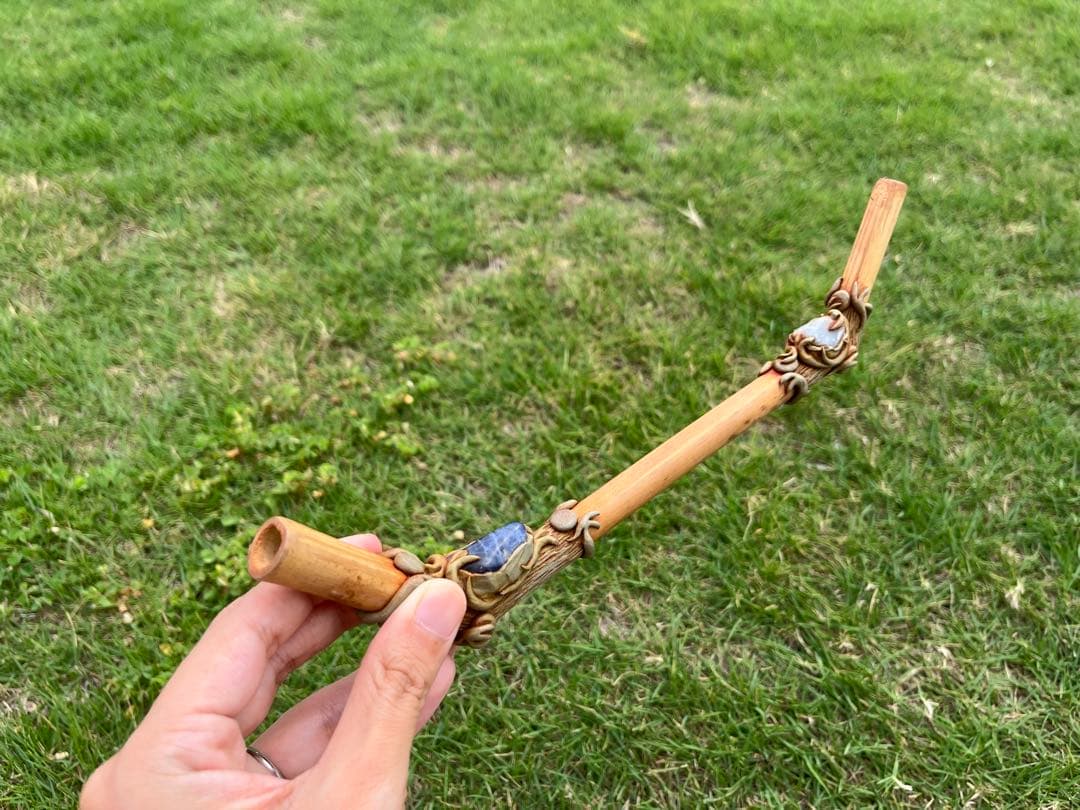 ペルー産＊ソーダライト・アズールクォーツクリペ